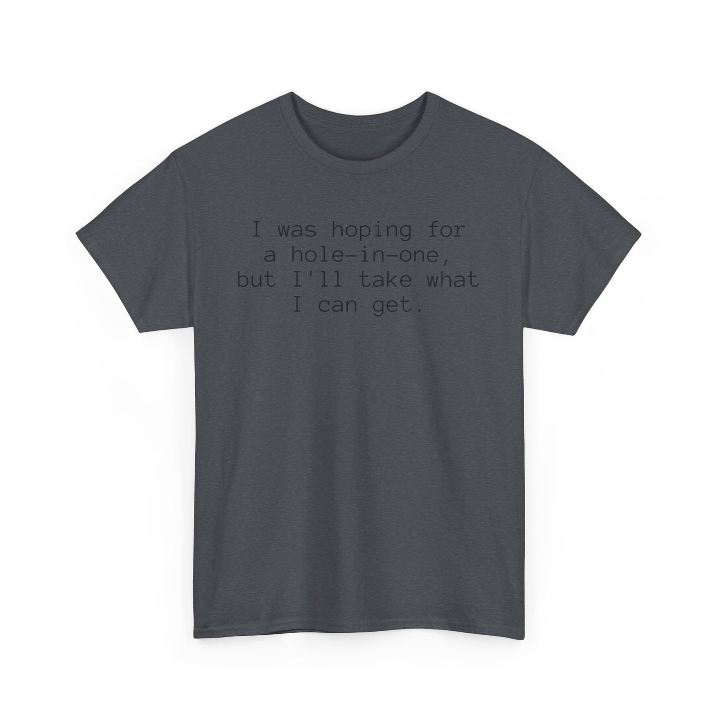 Funny Golf Unisex Tee - hole-in-one