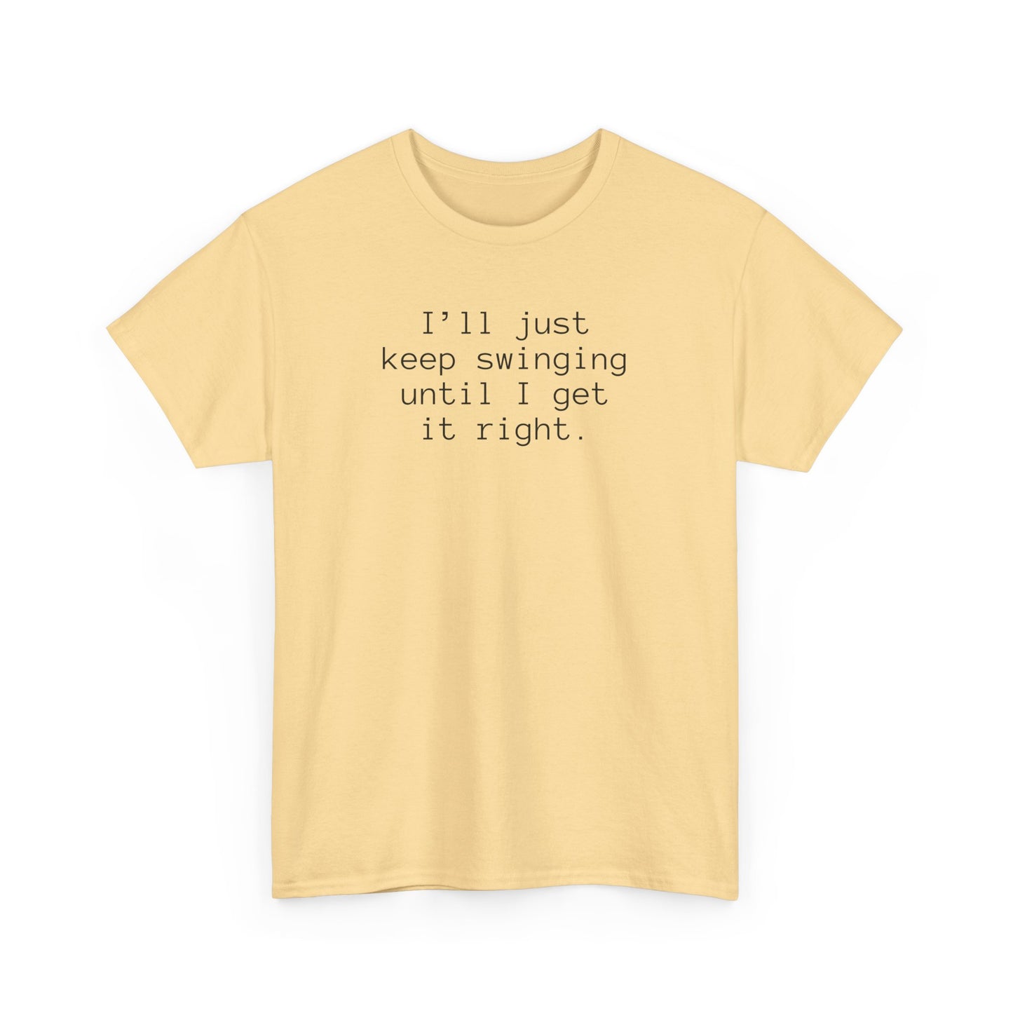 Funny Golf Unisex Tee - get it right