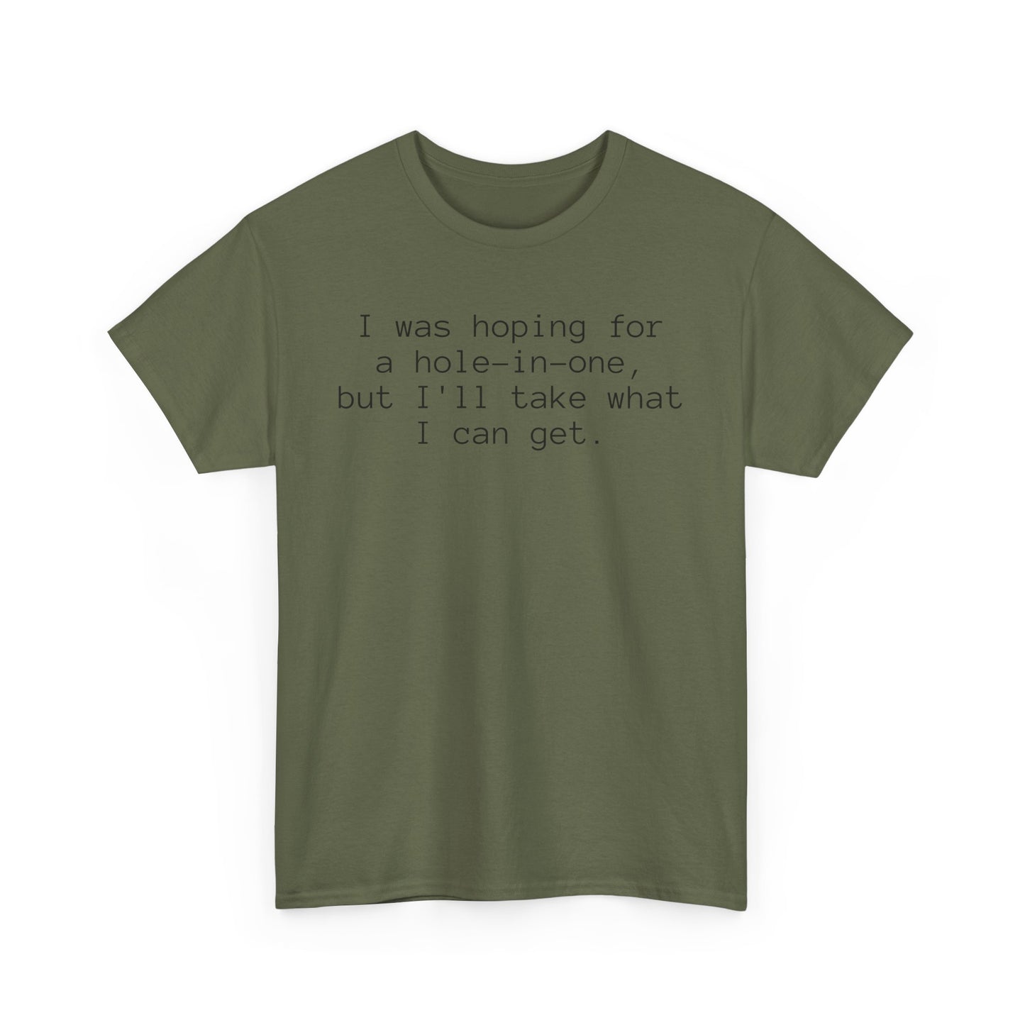 Funny Golf Unisex Tee - hole-in-one