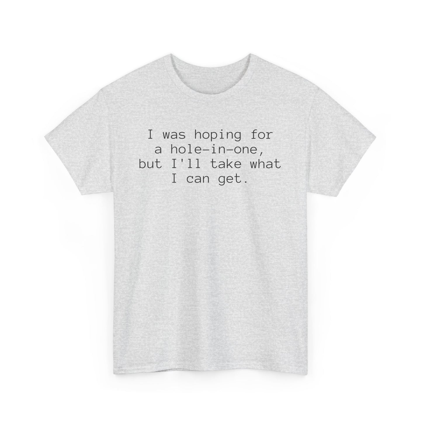 Funny Golf Unisex Tee - hole-in-one