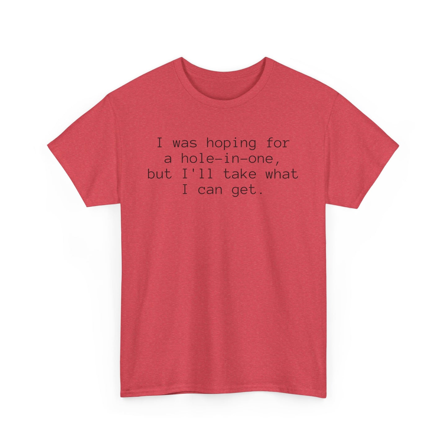 Funny Golf Unisex Tee - hole-in-one