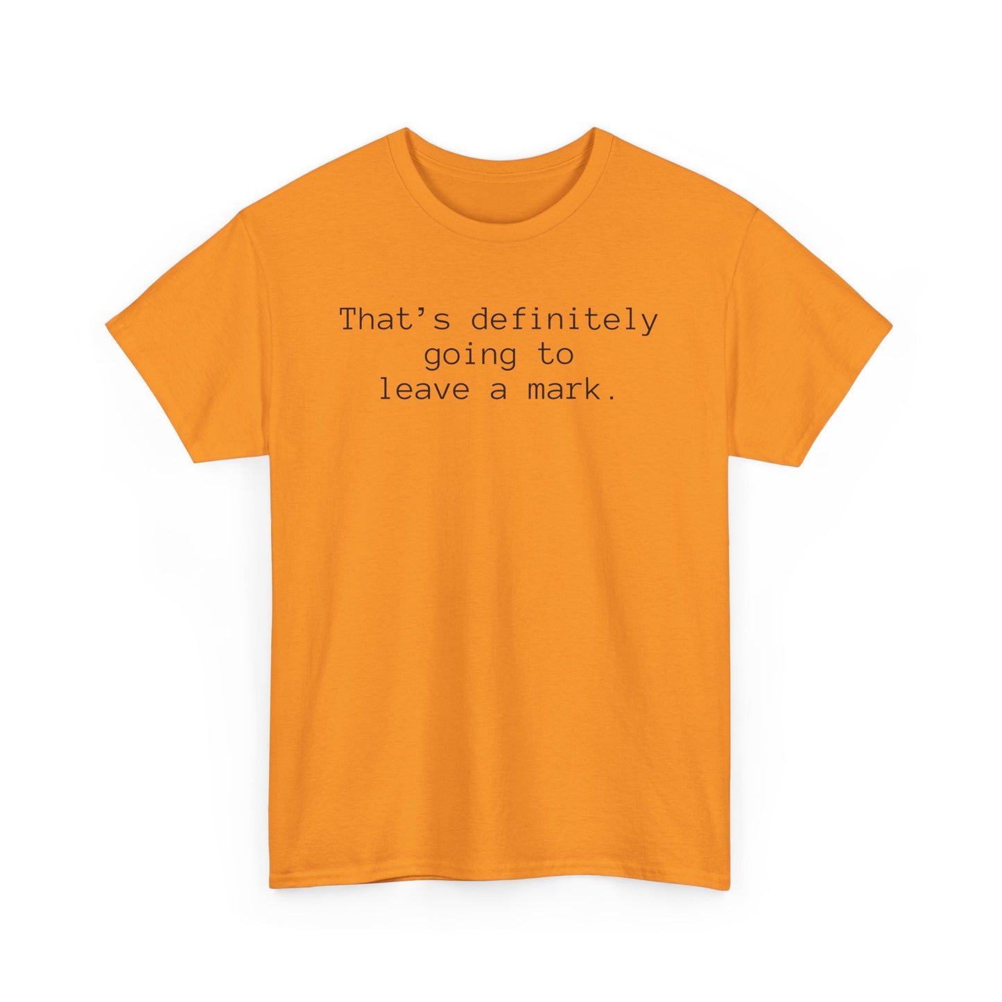 Funny Golf Unisex Tee - leave a mark
