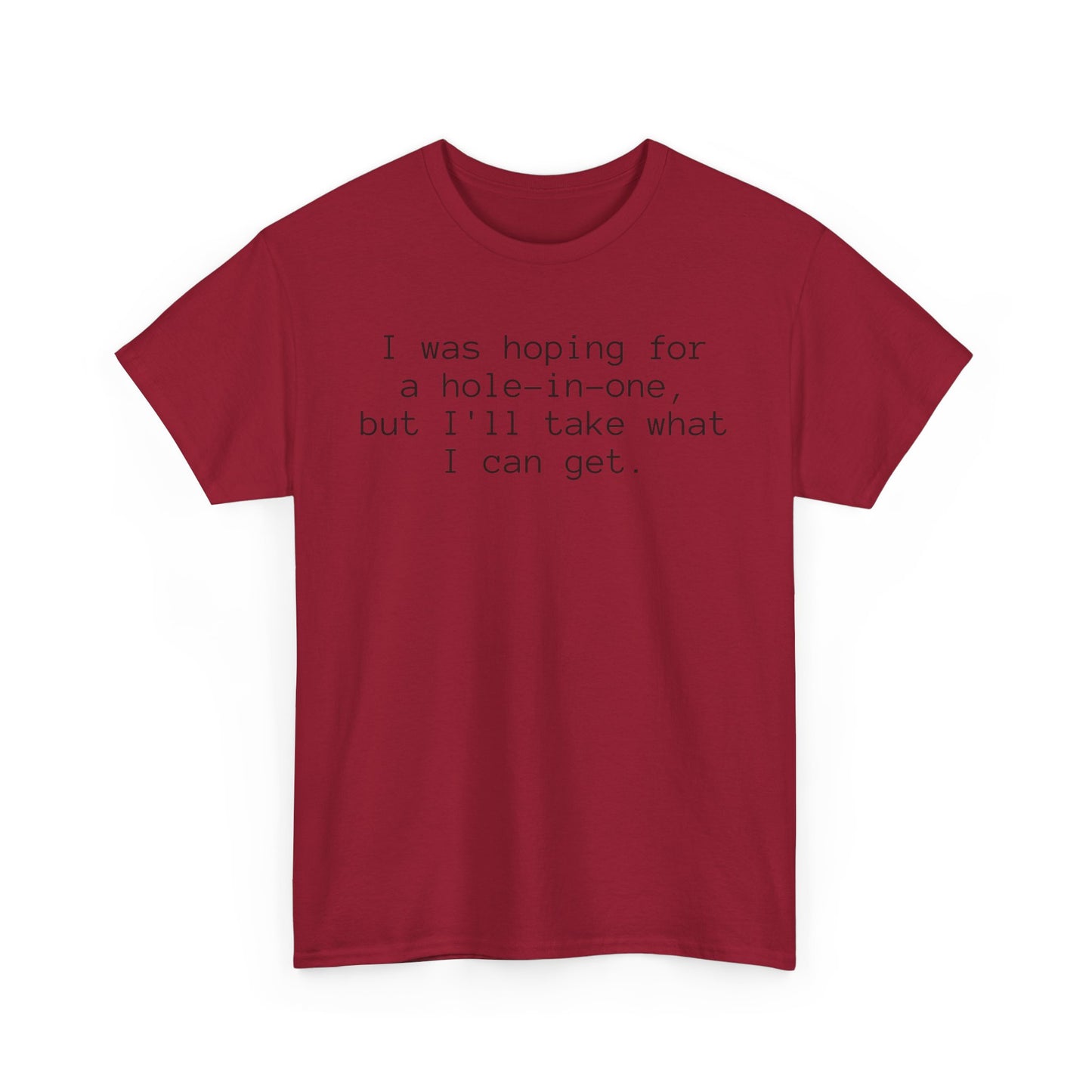 Funny Golf Unisex Tee - hole-in-one