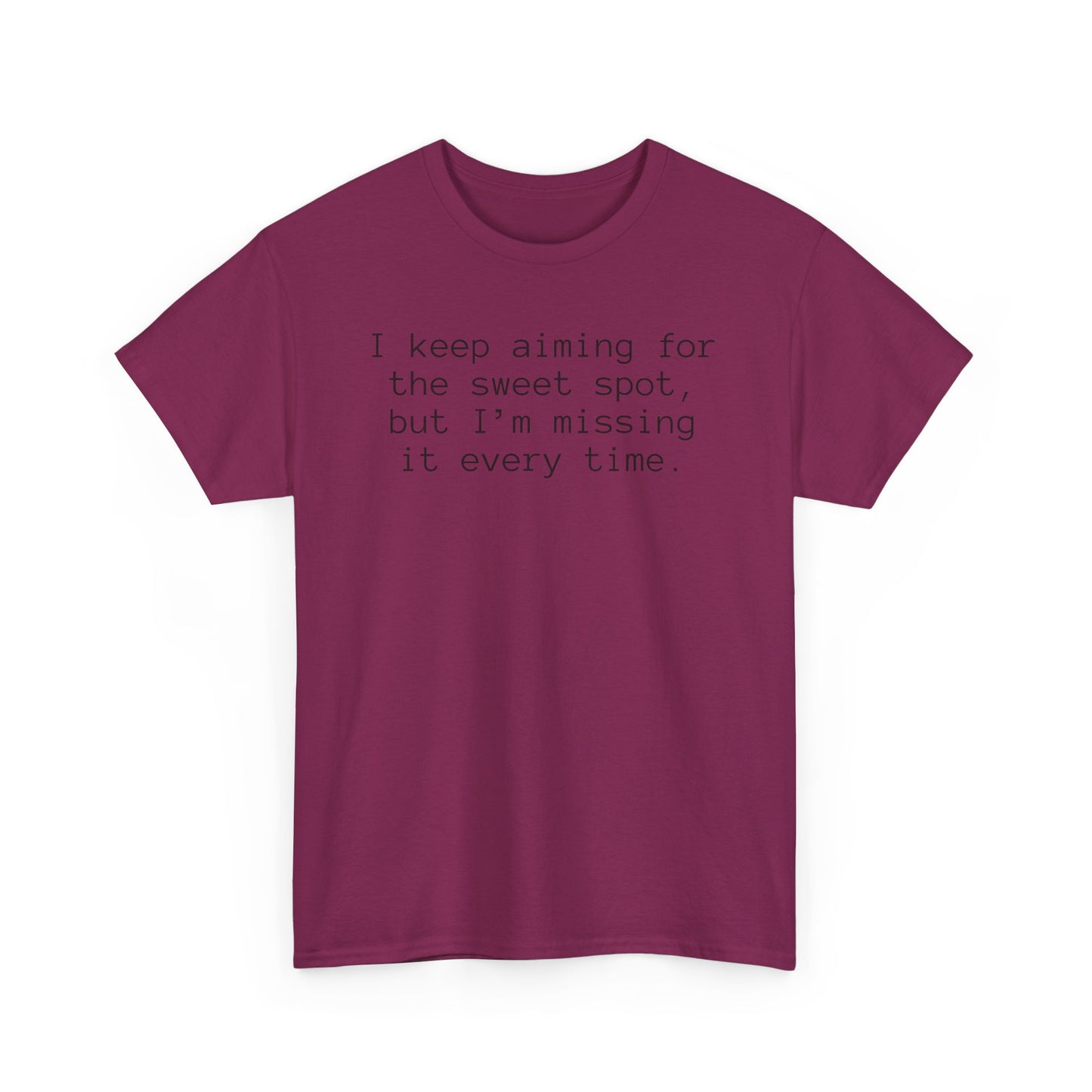 Funny Golf Unisex Tee - sweet spot