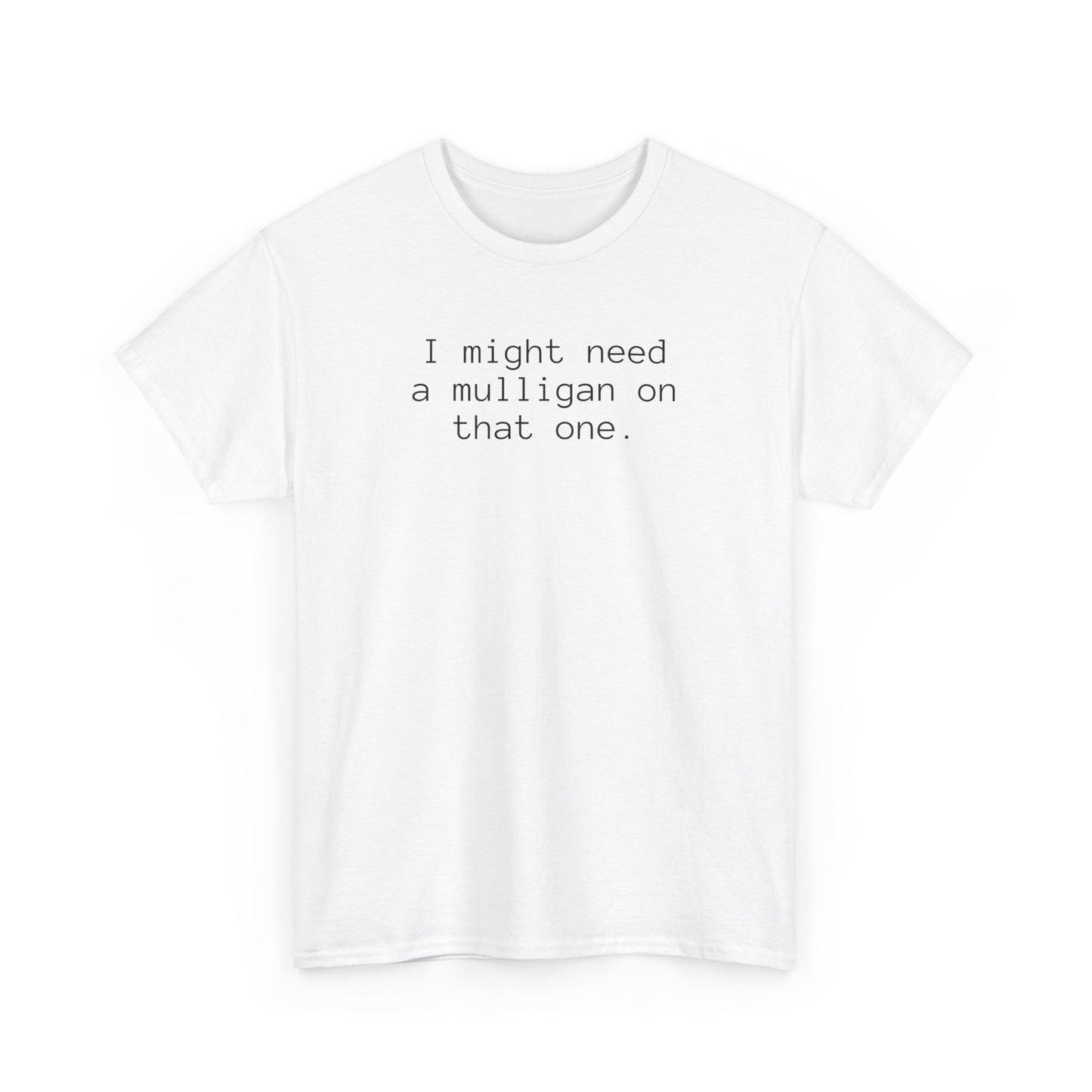 Funny Golf Unisex Tee - mulligan