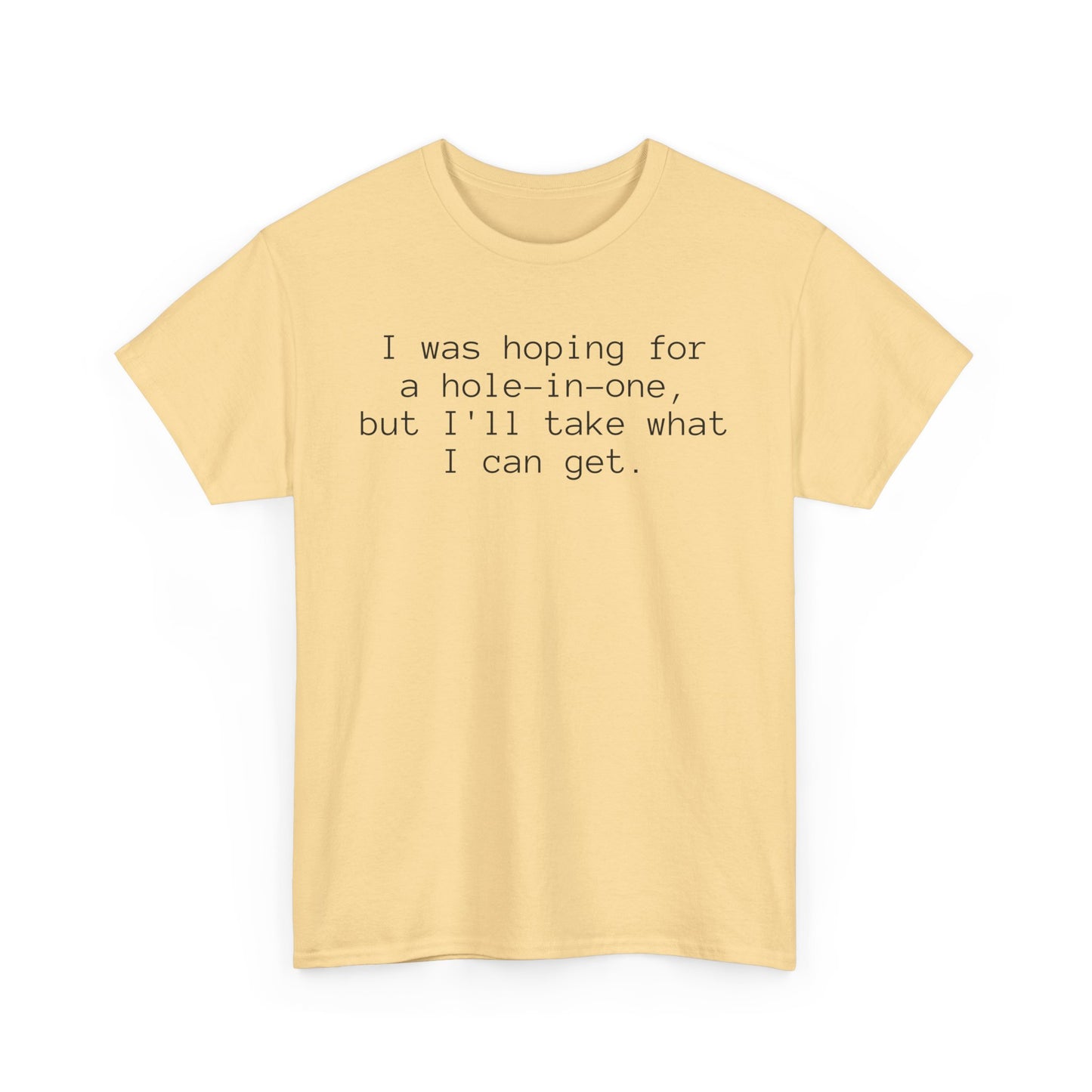 Funny Golf Unisex Tee - hole-in-one