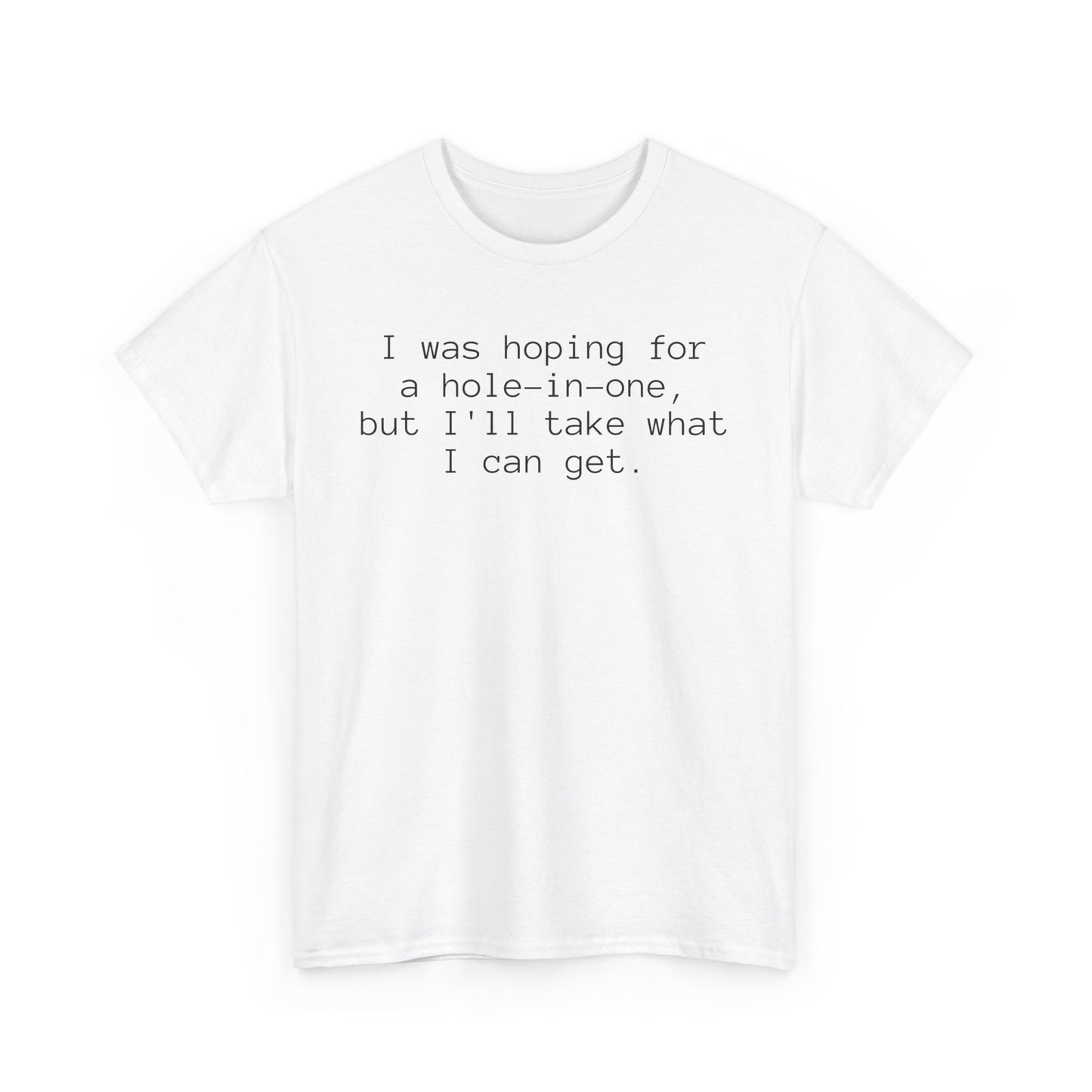 Funny Golf Unisex Tee - hole-in-one