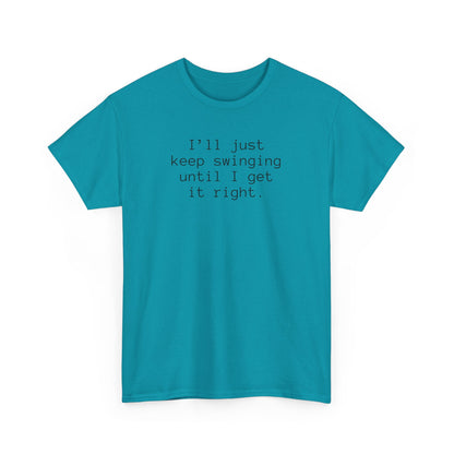 Funny Golf Unisex Tee - get it right