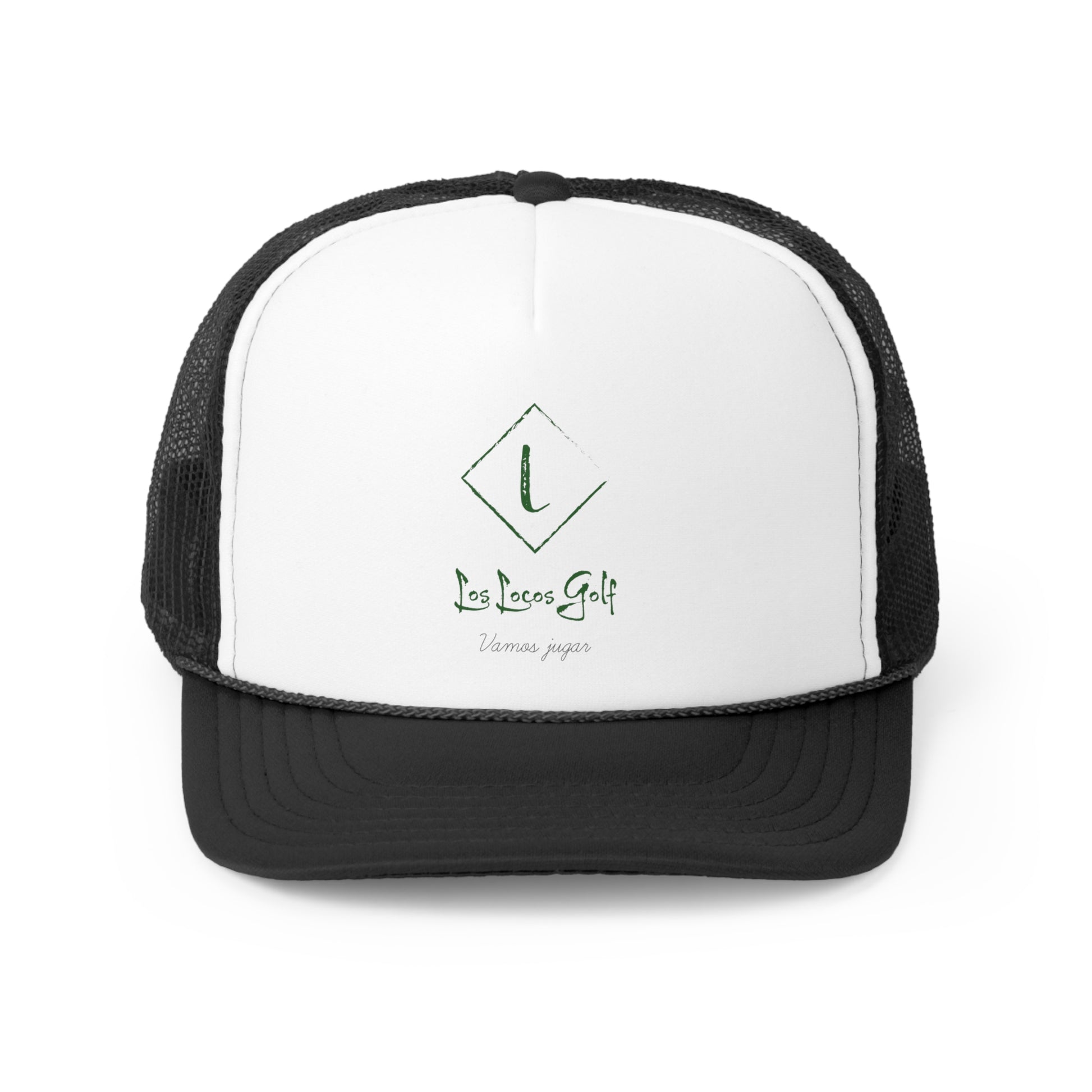 golf hat black front