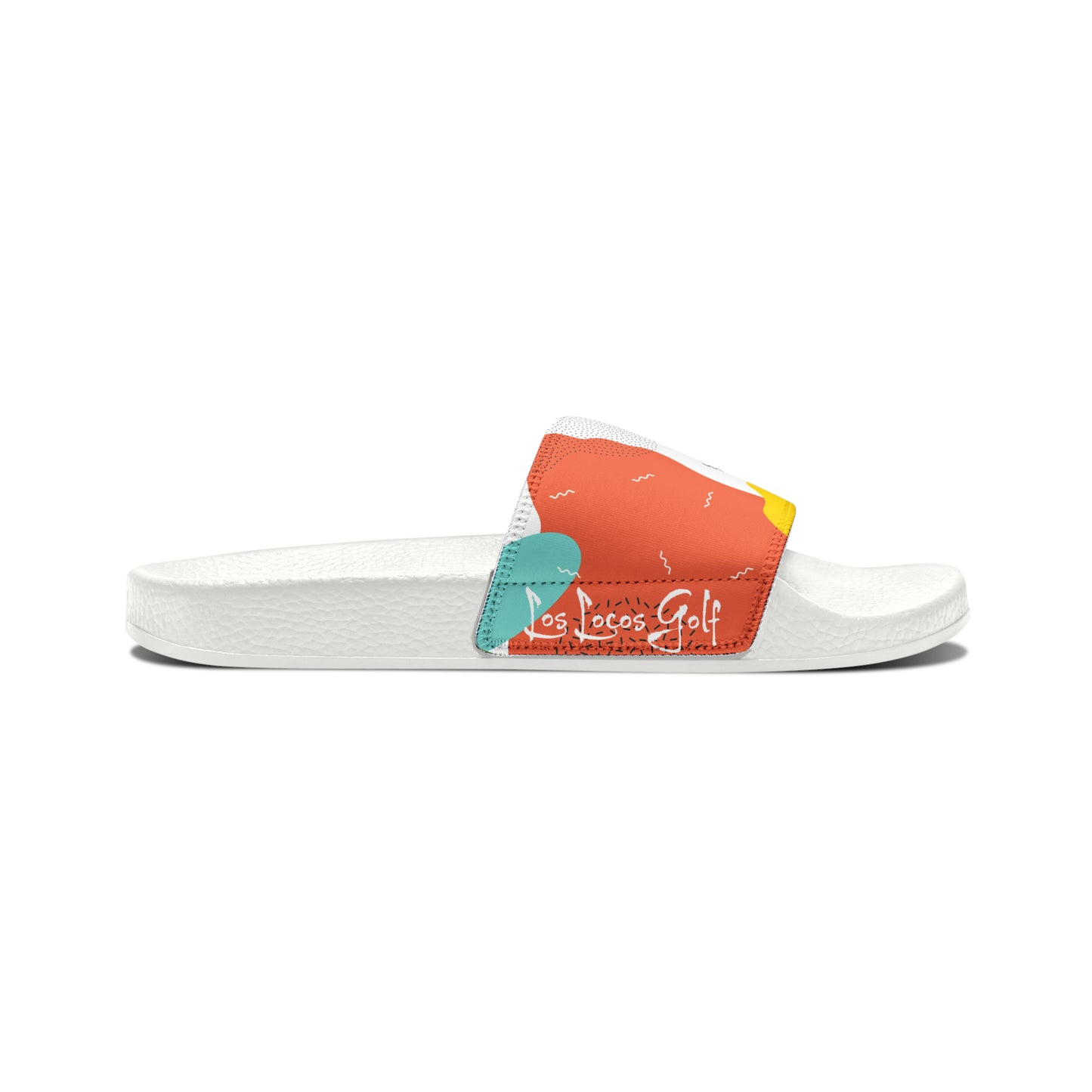 Men's Colorful Splash Slip-On Sandals