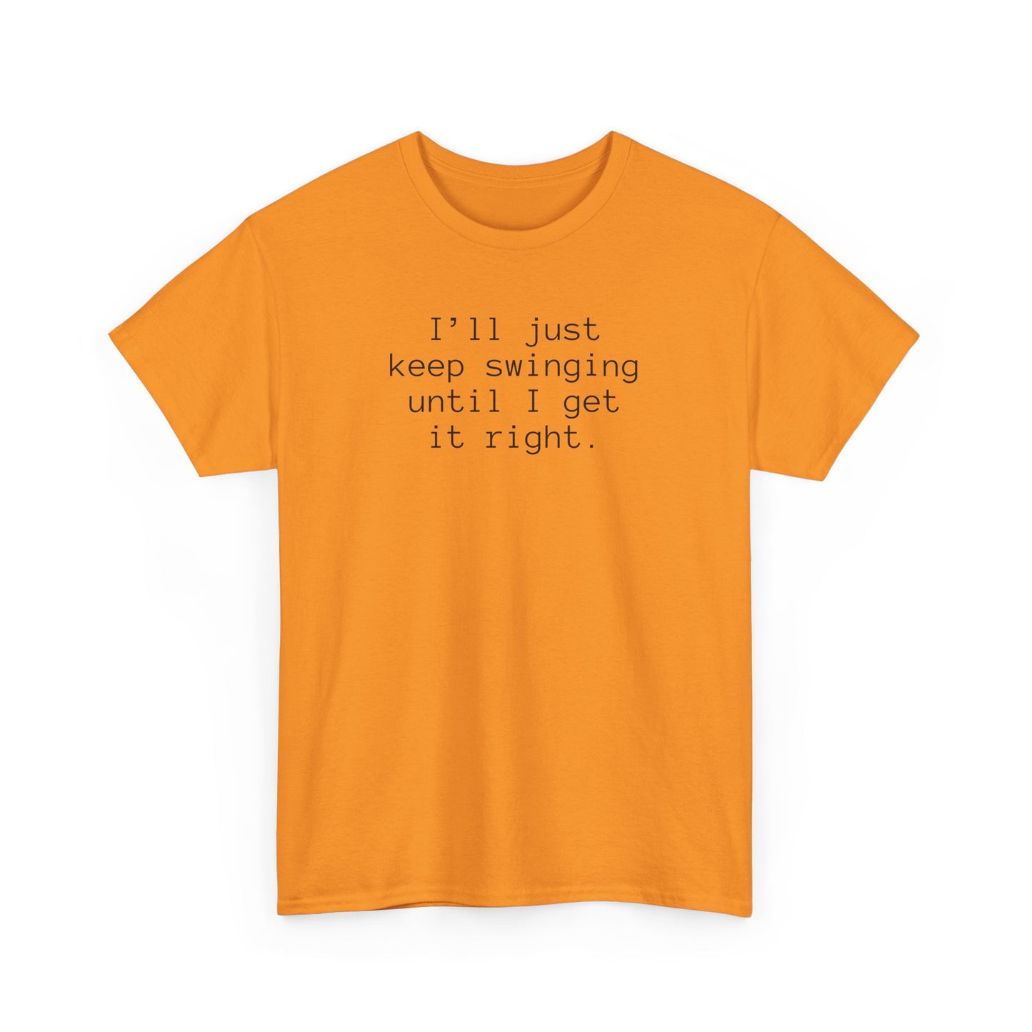 Funny Golf Unisex Tee - get it right