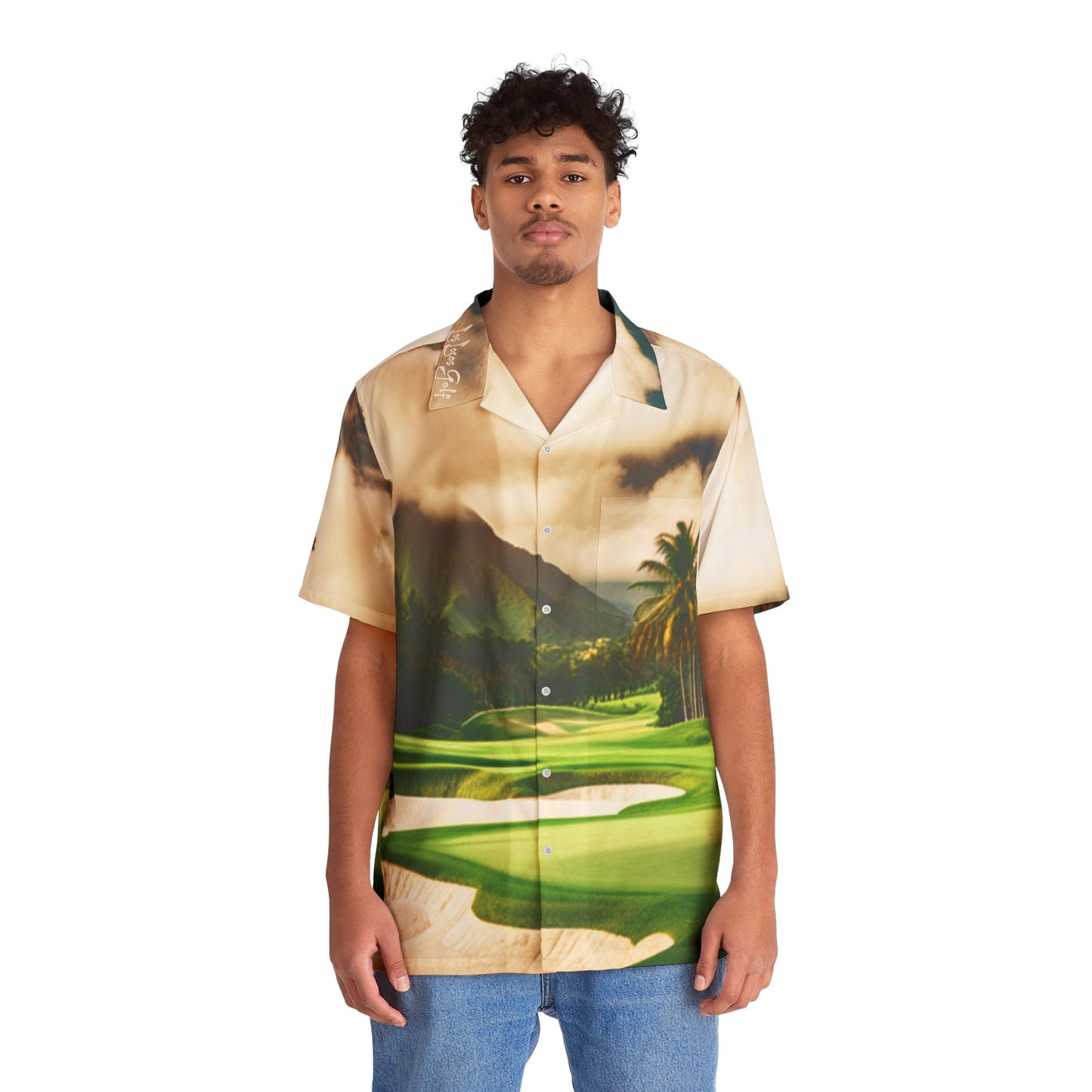 Tropical Fairways - Hawaiian Golf Shirt