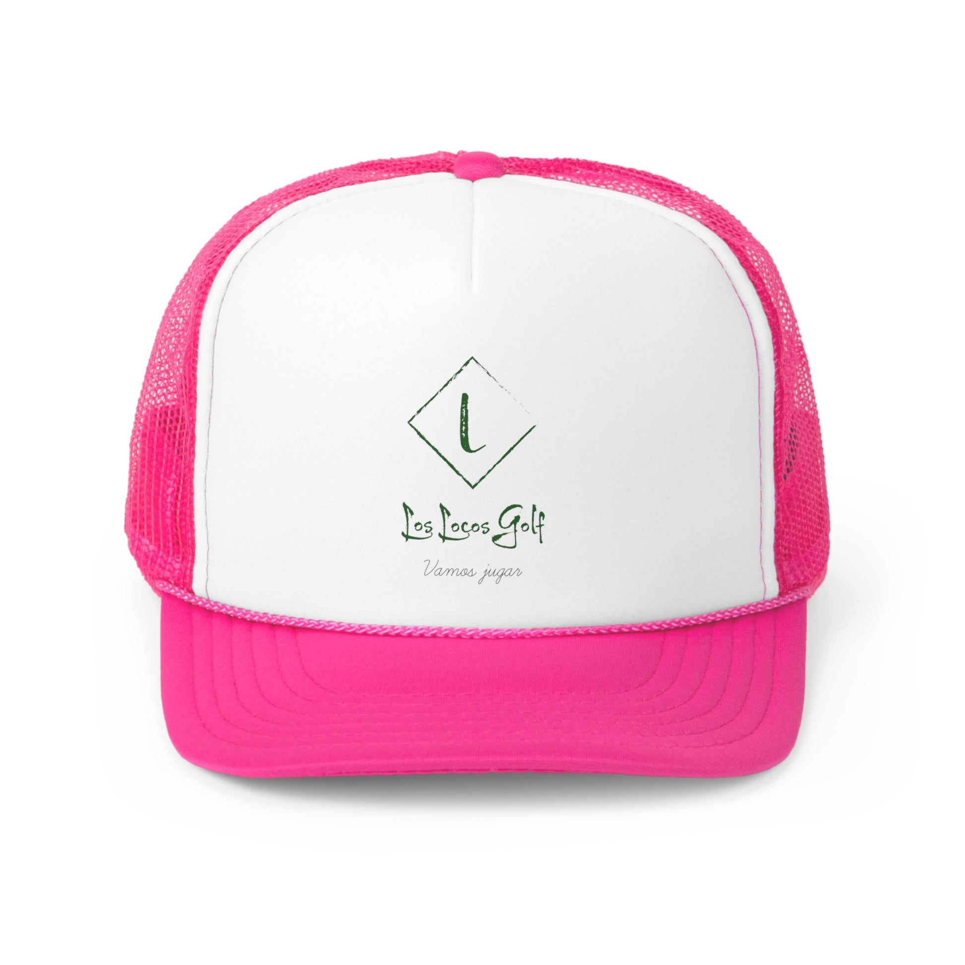 golf hat pink front