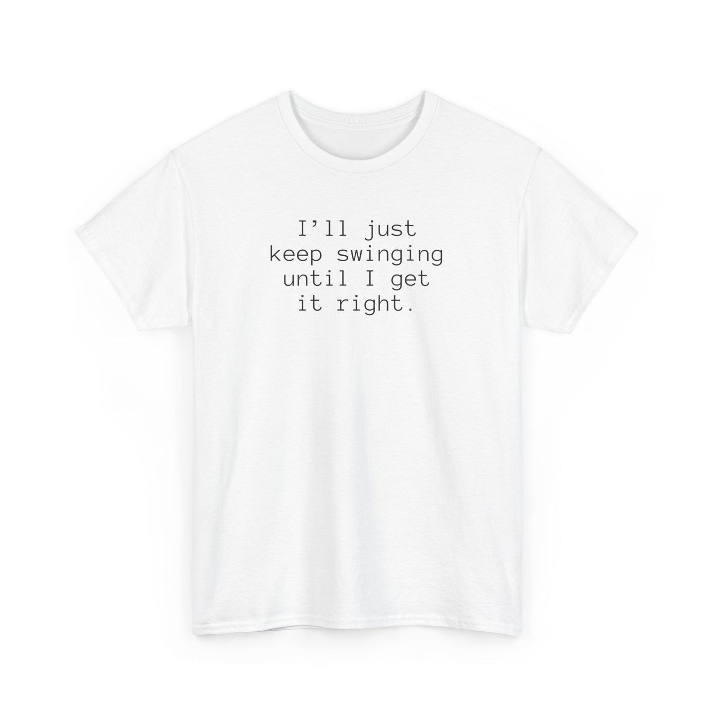 Funny Golf Unisex Tee - get it right