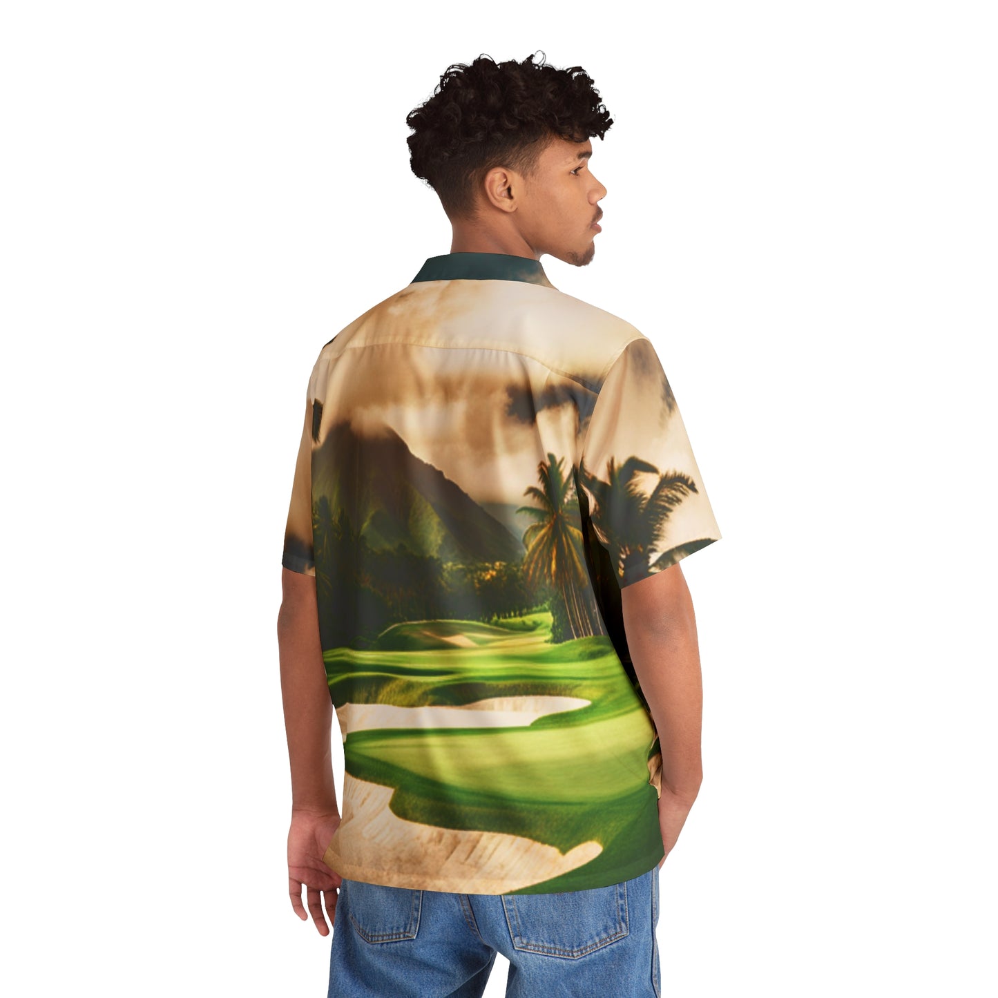 Tropical Fairways - Hawaiian Golf Shirt