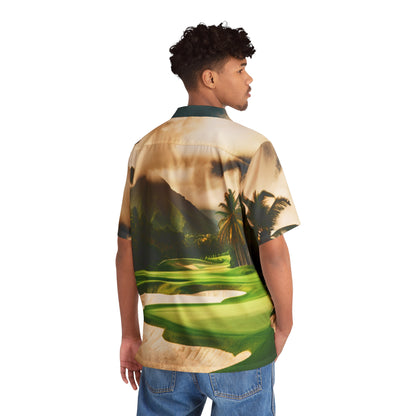 Tropical Fairways - Hawaiian Golf Shirt