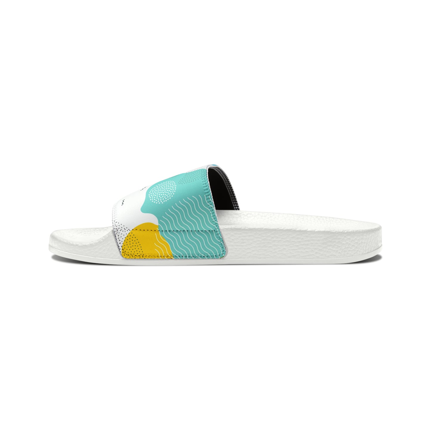 Men's Colorful Splash Slip-On Sandals