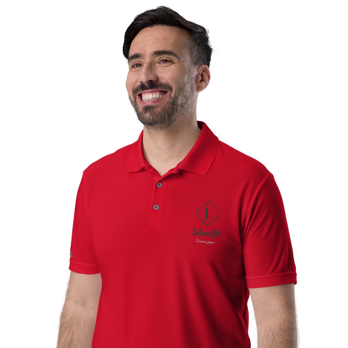 Los Locos Golf adidas performance polo shirt