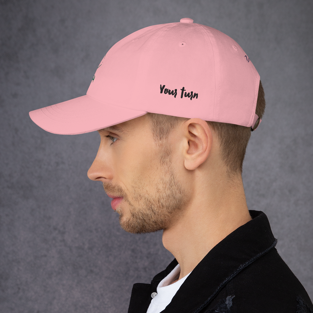 pink golf hat side left boy